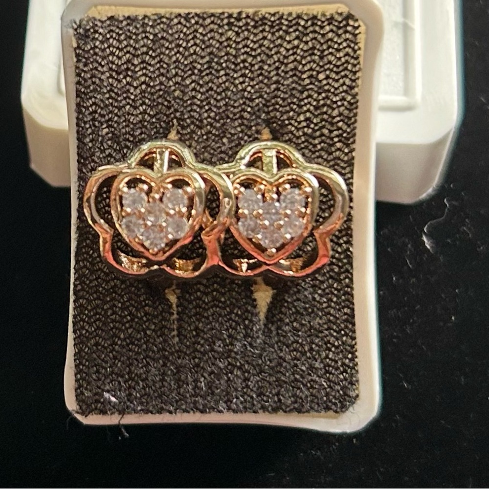 Gold filled & zirconia